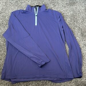 Men's Purple Quarter-Zip Jacket